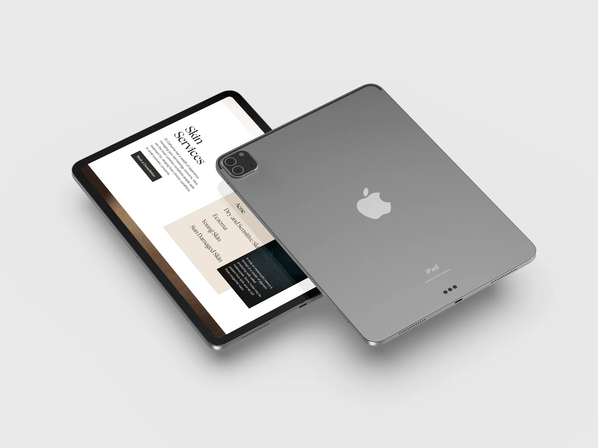 CB Dermatology mockup