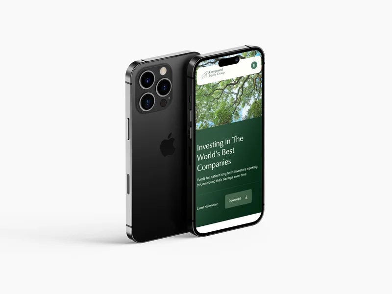 Compound Equity Group mockup