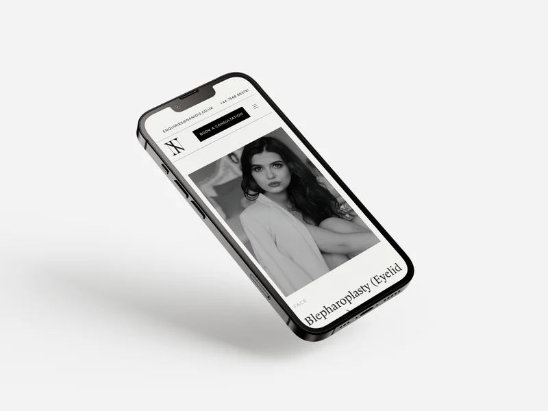 Nanidis Plastic Surgery mobile view