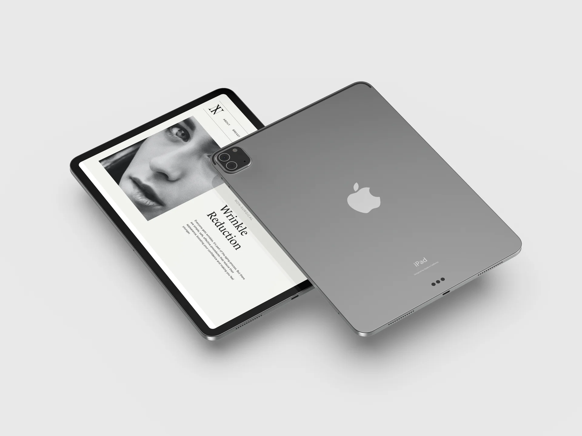 Nanidis Plastic Surgery desktop view